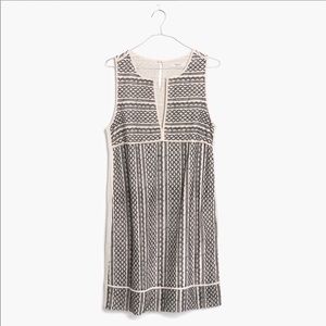 Madewell | Tidal Wave embroidered tank dress